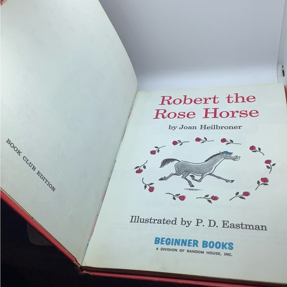 1962 Vintage Robert The Rose Horse Hardcover Book Club Edition - Picture 4 of 4